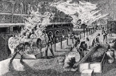 Torréfaction du café, 1870